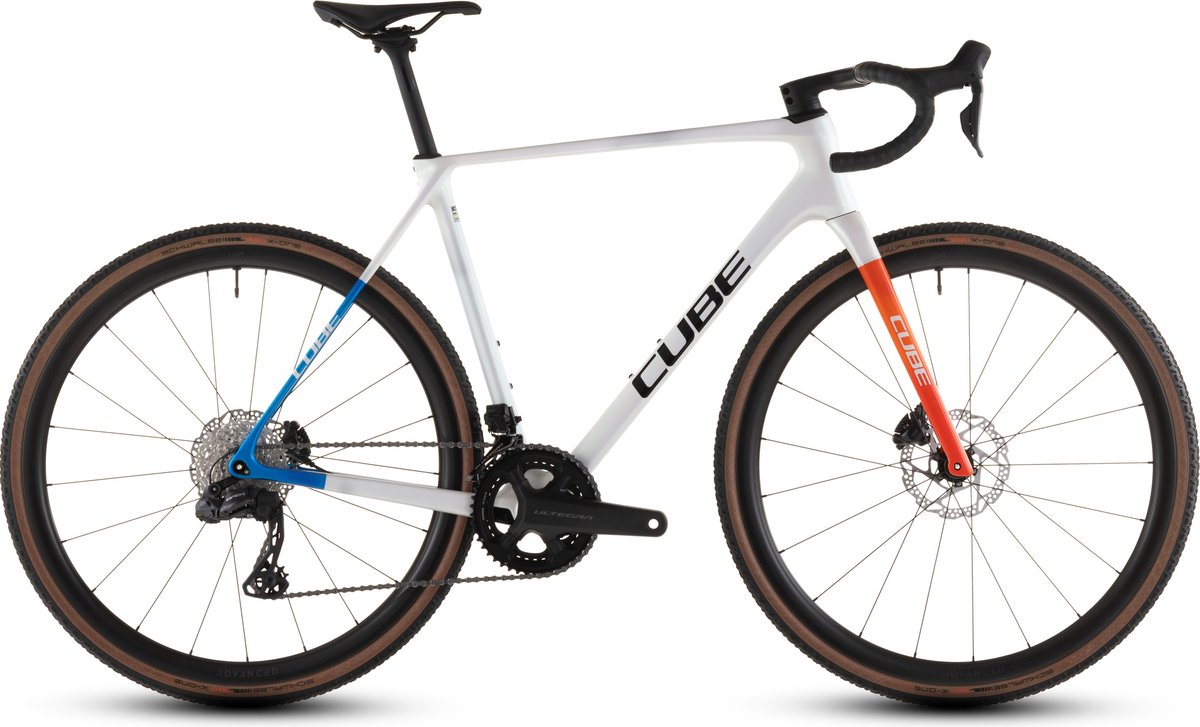 Cube Cross Race C:62 Race polarwhite´n´blue