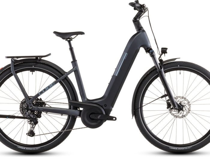 Cube Kathmandu Hybrid ONE 800 metallicgrey’n’grey Easy Entry