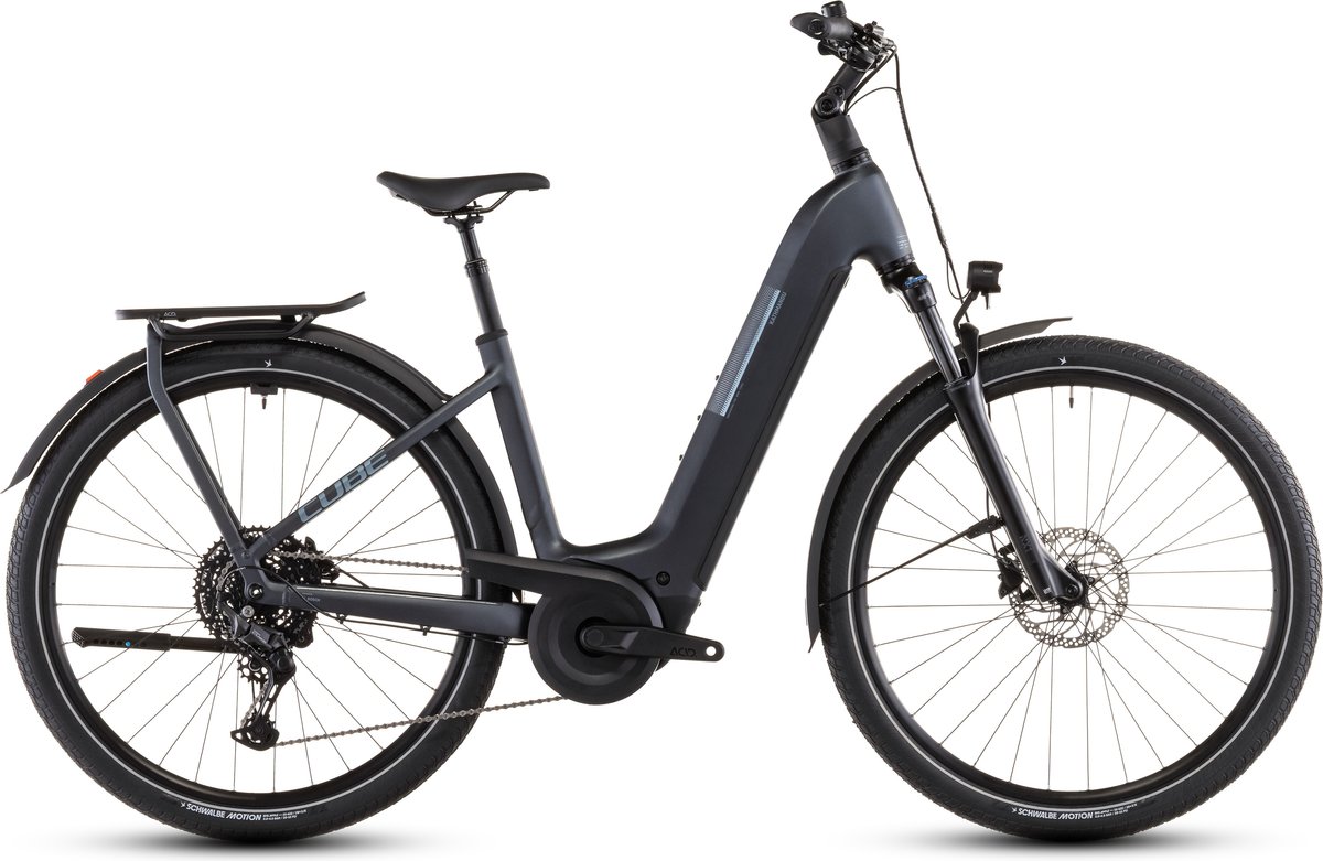 Cube Kathmandu Hybrid ONE 800 metallicgrey’n’grey Easy Entry
