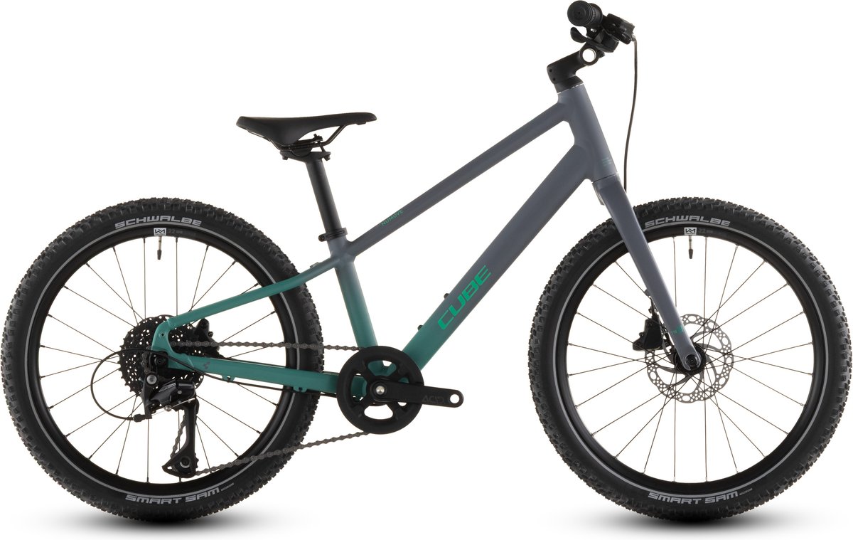 CUBE NUMOVE 200 Disc – 20″ Kinderfahrrad – 2026 – lavagrey / coolgreen