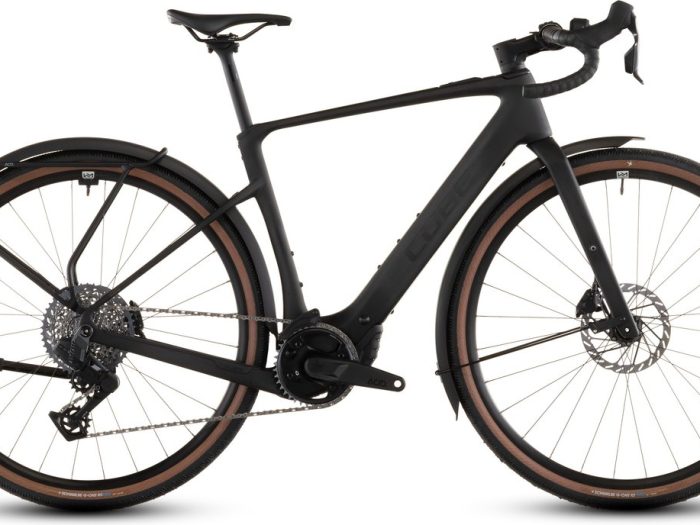 CUBE NUROAD HYBRID C:62 EXC 400X FE – Carbon Gravel E-Bike – 2026 – blackline