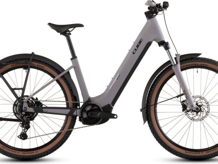 CUBE REACTION HYBRID Performance 600 FE – Easy Entry – E-Mountainbike – 2026 – plumgrey / black