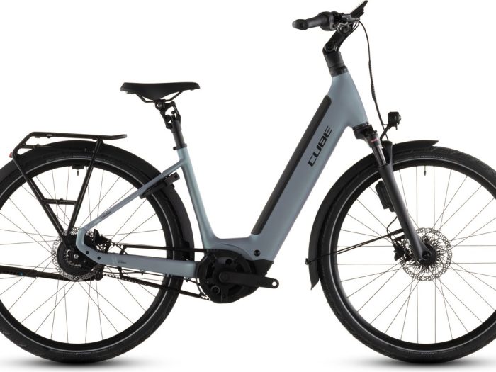 Cube Supreme Hybrid Deluxe SLX 600 seagrey’n’black Easy Entry