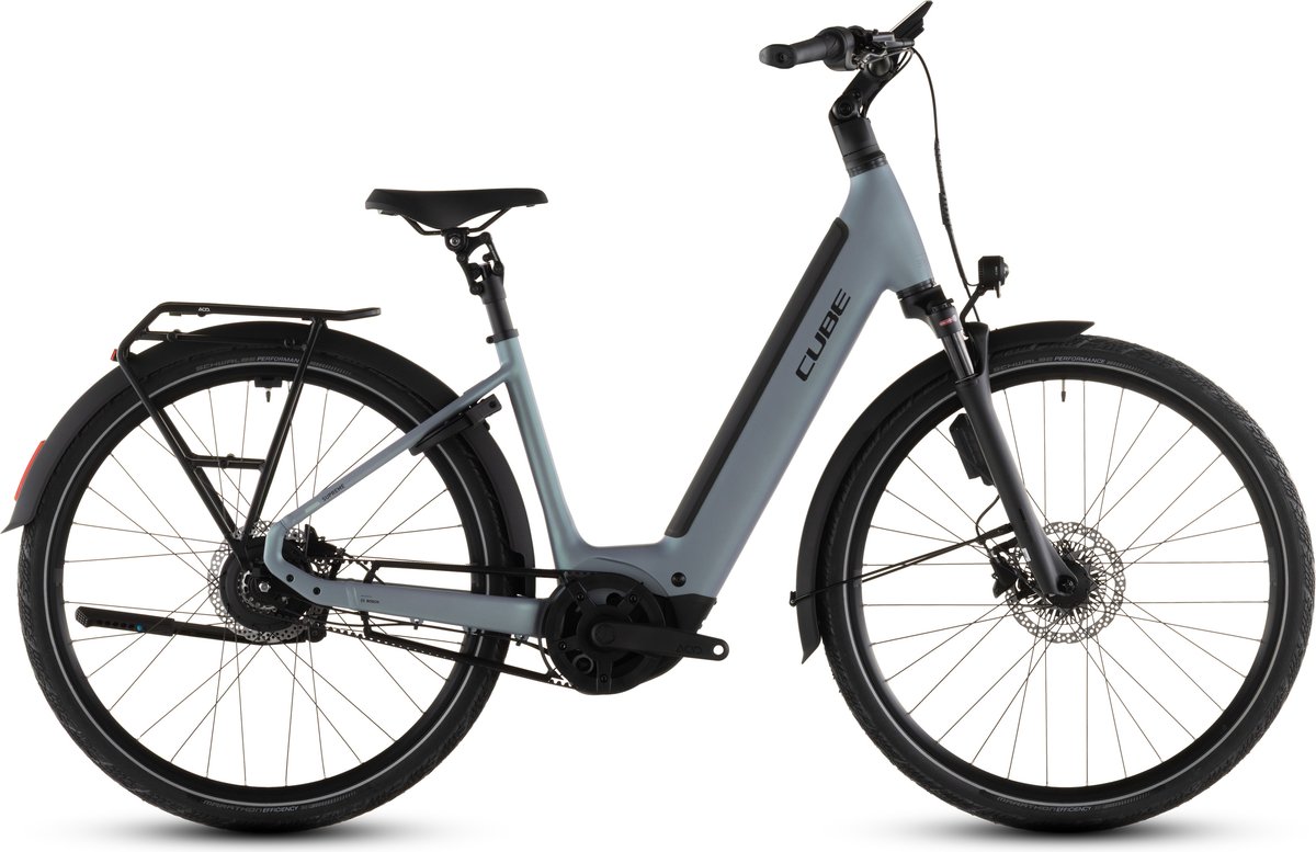 Cube Supreme Hybrid Deluxe SLX 600 seagrey’n’black Easy Entry