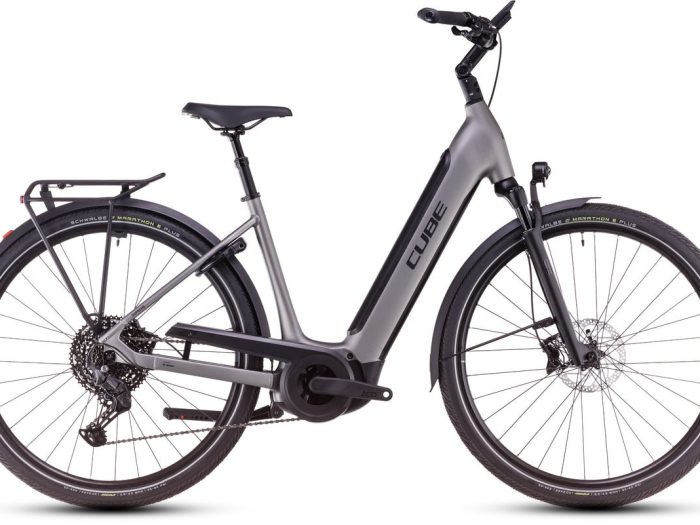 CUBE SUPREME HYBRID SLX 625 – Tiefeinstieg E-Bike – 2026 – grey / lunar