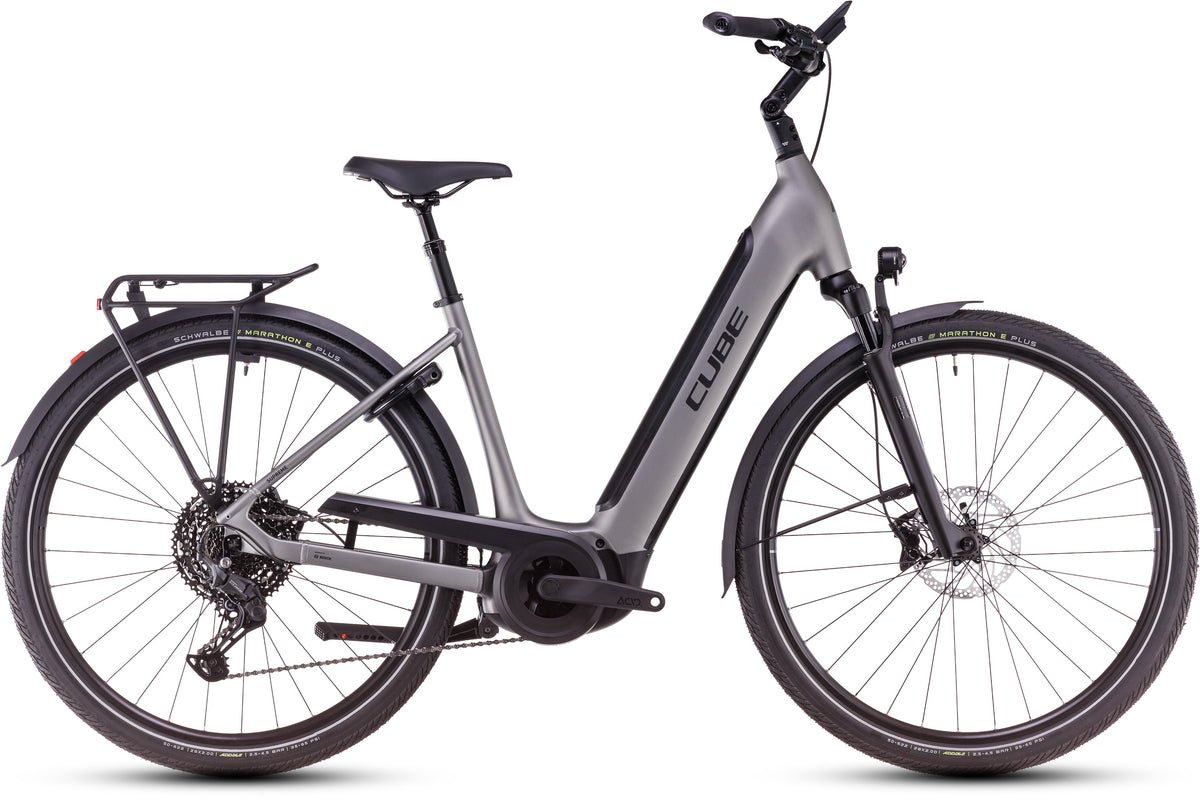 CUBE SUPREME HYBRID SLX 625 – Tiefeinstieg E-Bike – 2026 – grey / lunar