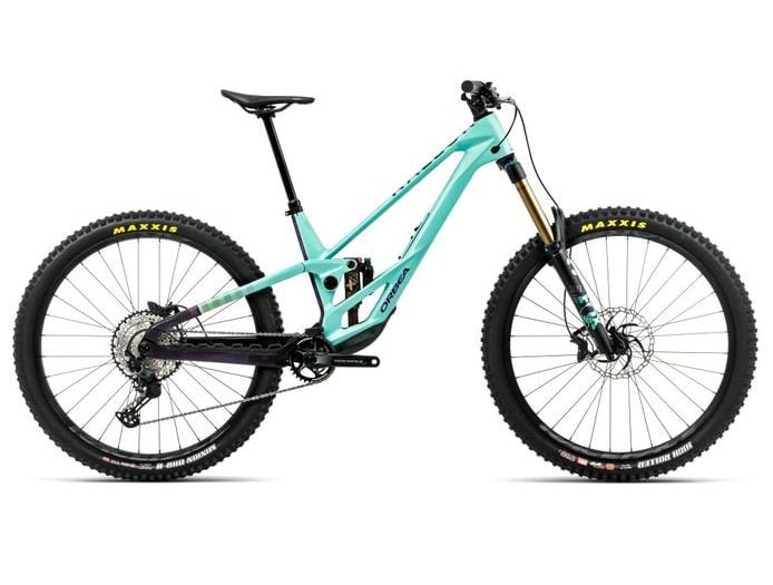 Orbea RALLON E10 Carbon Mountainbike Aloha Green Fantasy Purple Carbon (gloss)