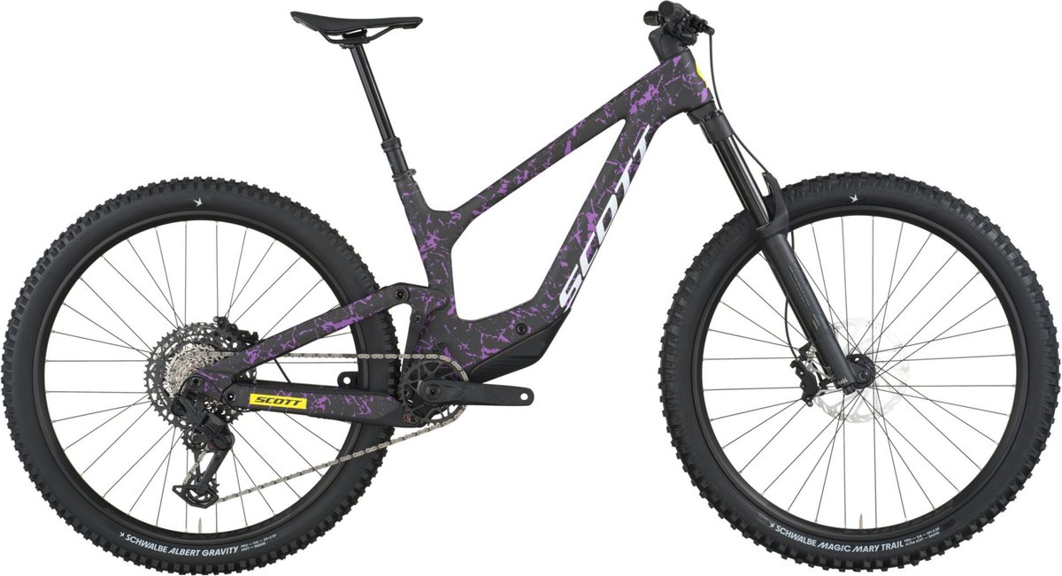 SCOTT RANSOM 920 29″ Carbon Mountainbike carbon black/crackle purple