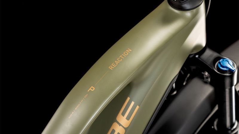 Cube Reaction Hybrid Pro 600 Lady Allroad dustyolive´n´gold – Bild 2