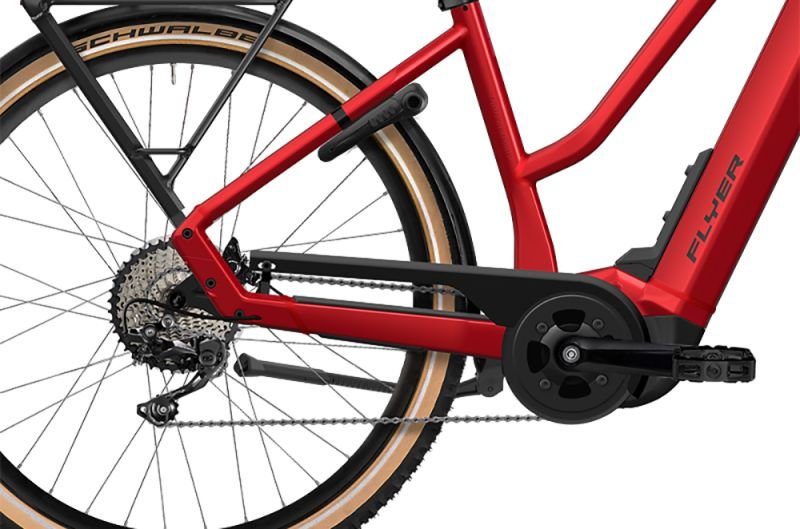 Flyer G1 Upstreet 7.12 XC Mixed Red Gloss – Bild 3